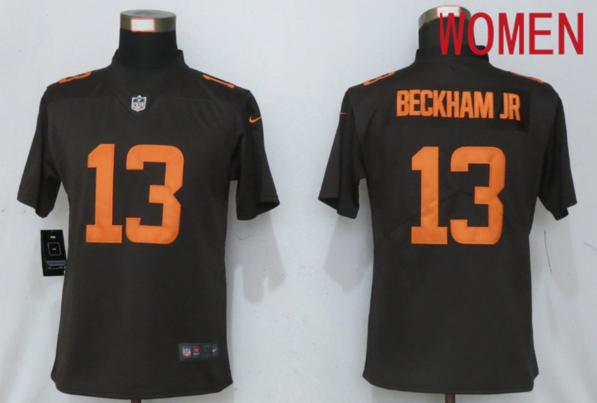 Supply cheap jerseys Men Cleveland Browns 13 Beckham jr White shadow 2020 NFL Nike Jerseys